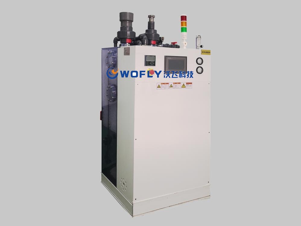 光伏生產工藝過程使用那種氣體尾氣處理設備scrubber？